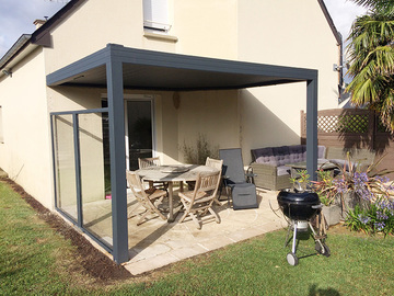 pose d'une pergola aluminium à dinan